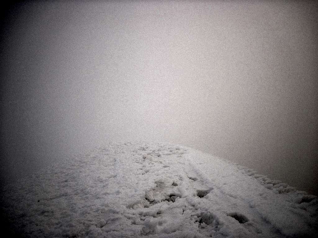 Visibility at the crater rim