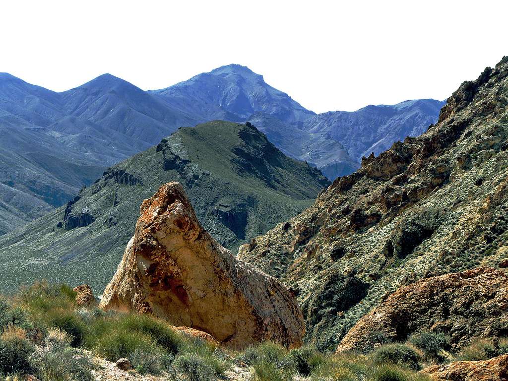 Corkscrew Peak from the north