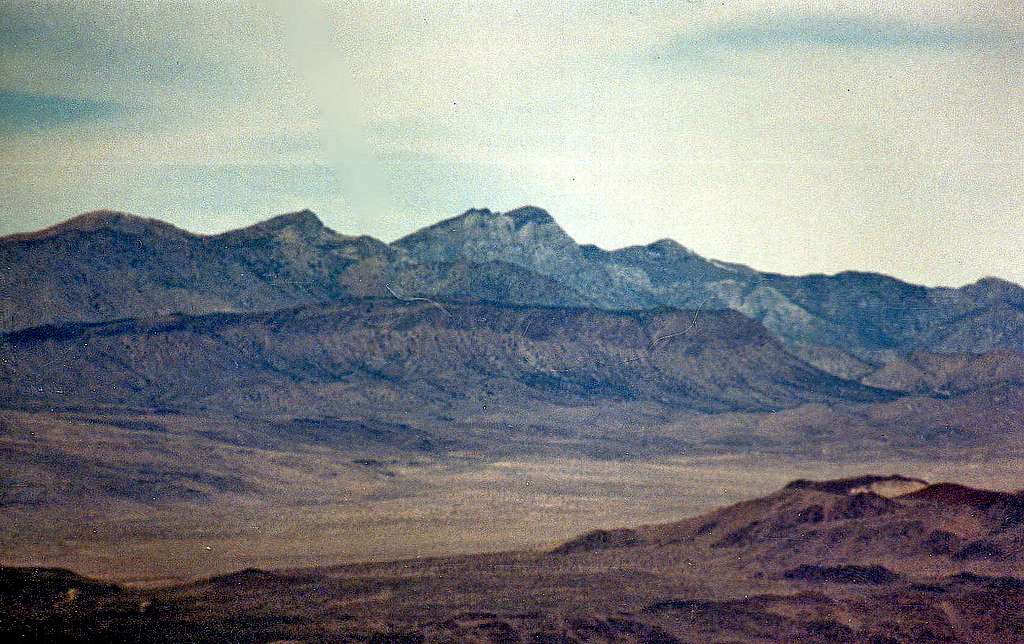 Southern Inyo Mtns. from Zinc Hill