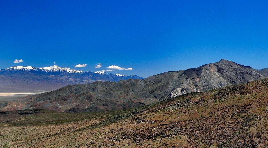 The Panamint Range and Zinc Hill