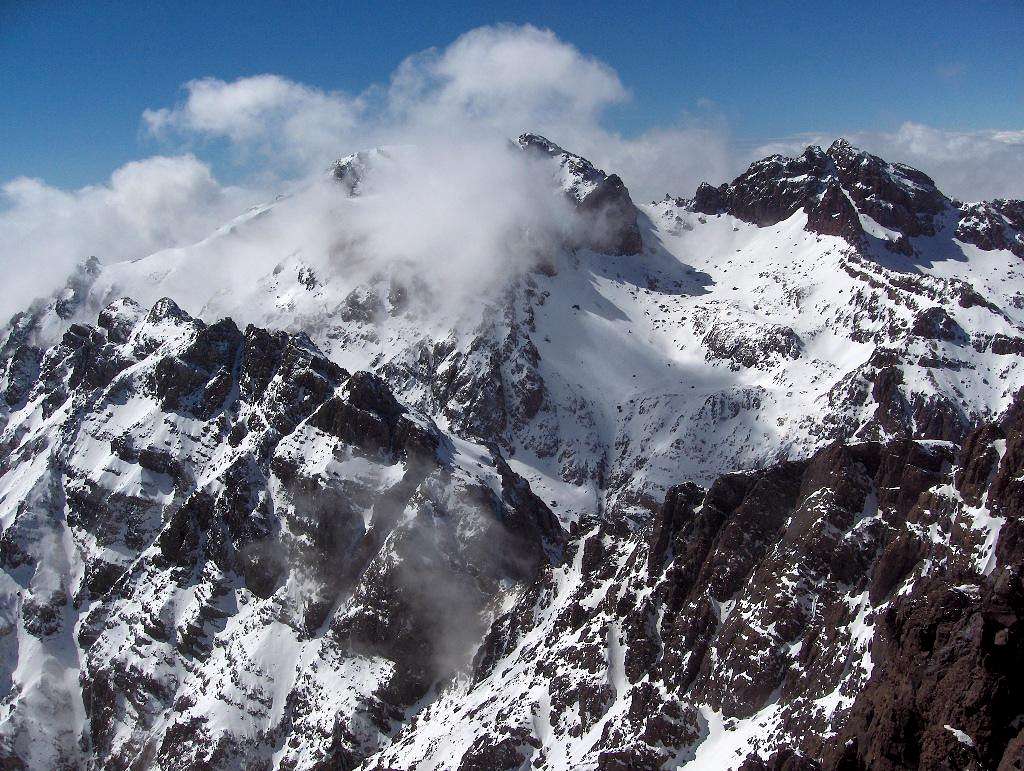 View south from Toubkal West