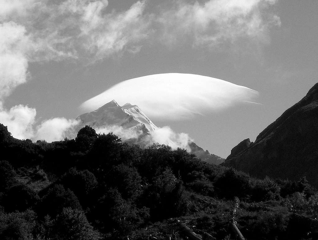 Clouds Over Mt. Cook