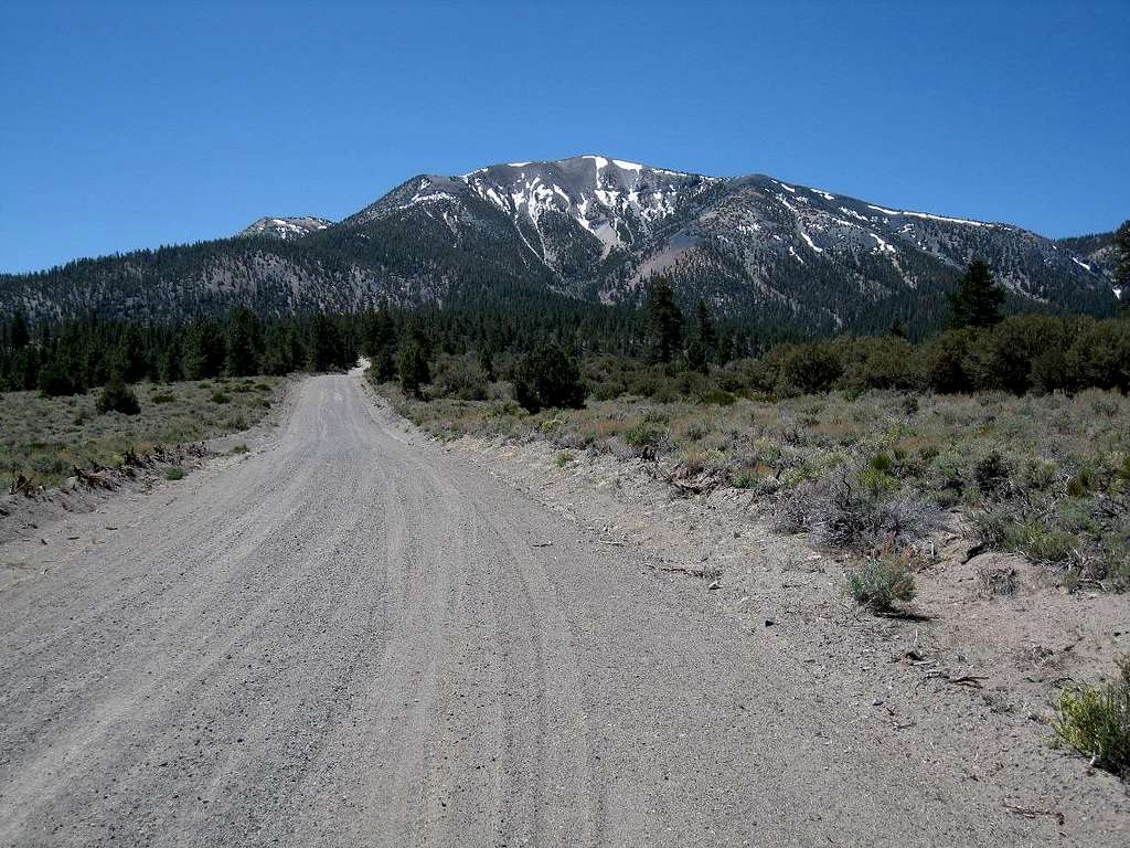 Glass Mountain from the Northeast