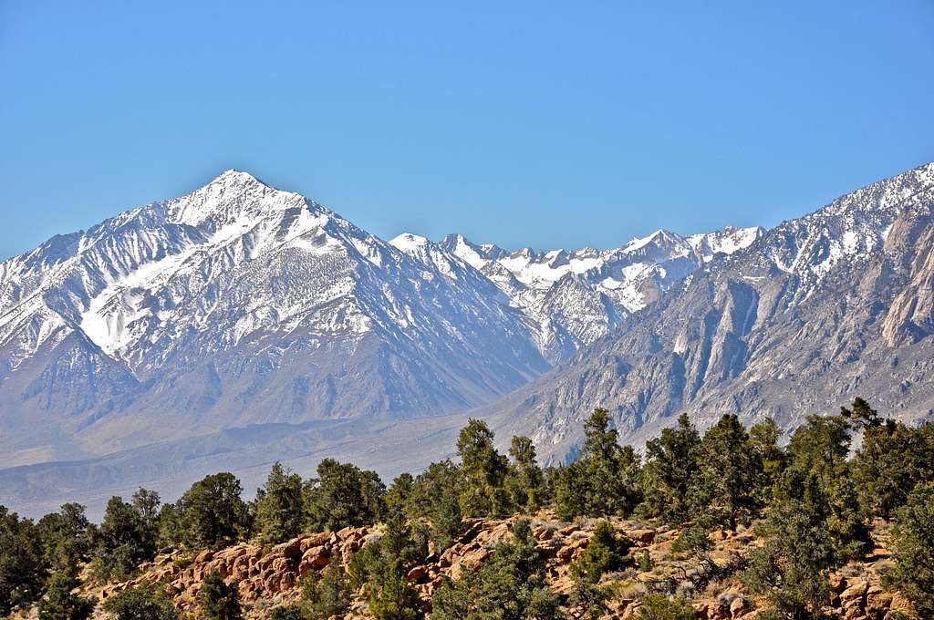 View seen from Highway 395
