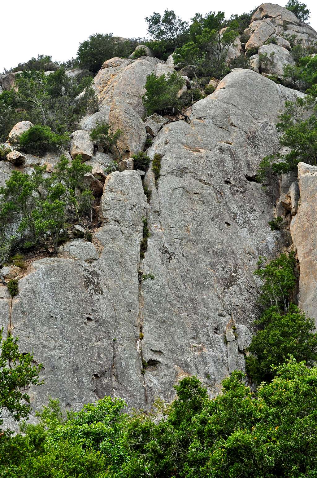 San Ysidro Rock, left half