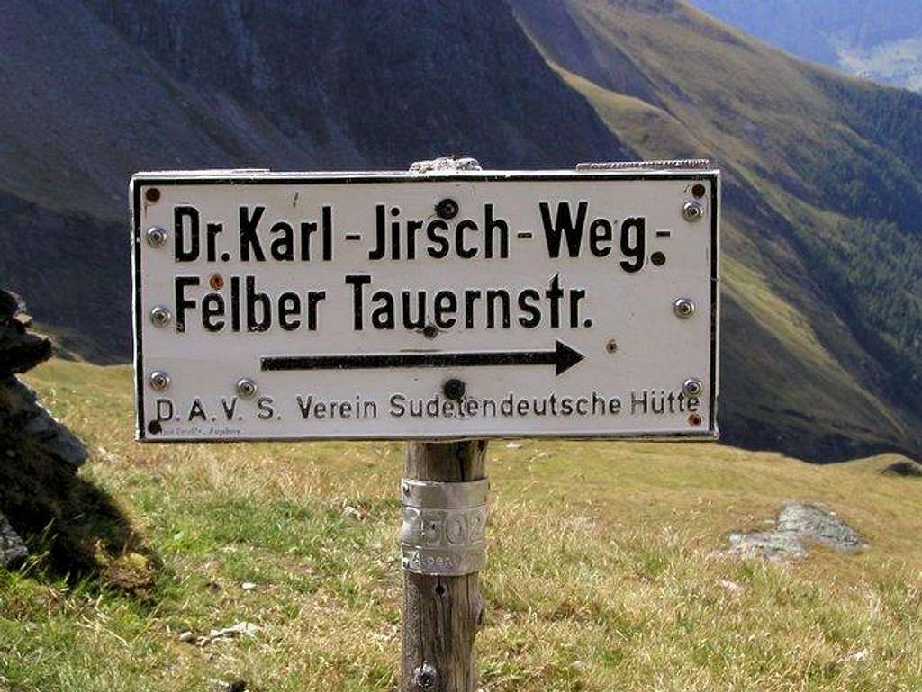 A signpost for...