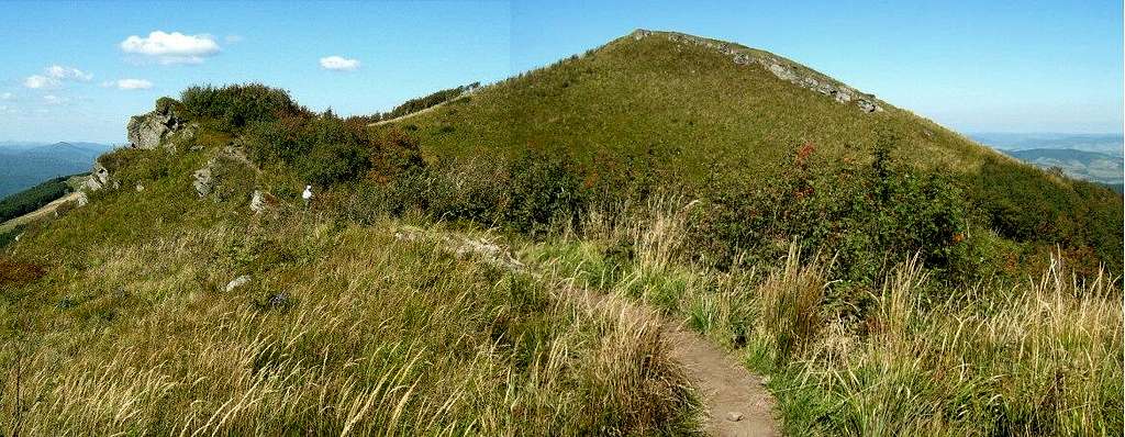 Ridge of Mount Bukowe Berdo