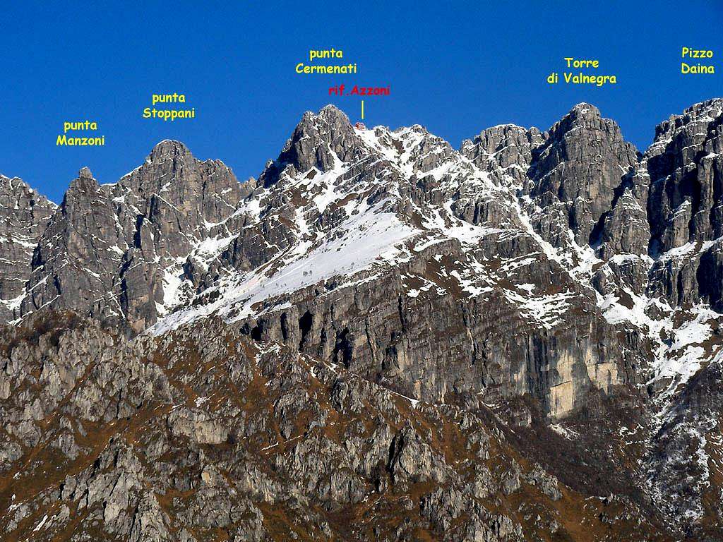 Central summits of Resegone