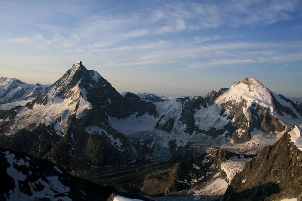 from Dent Blanche