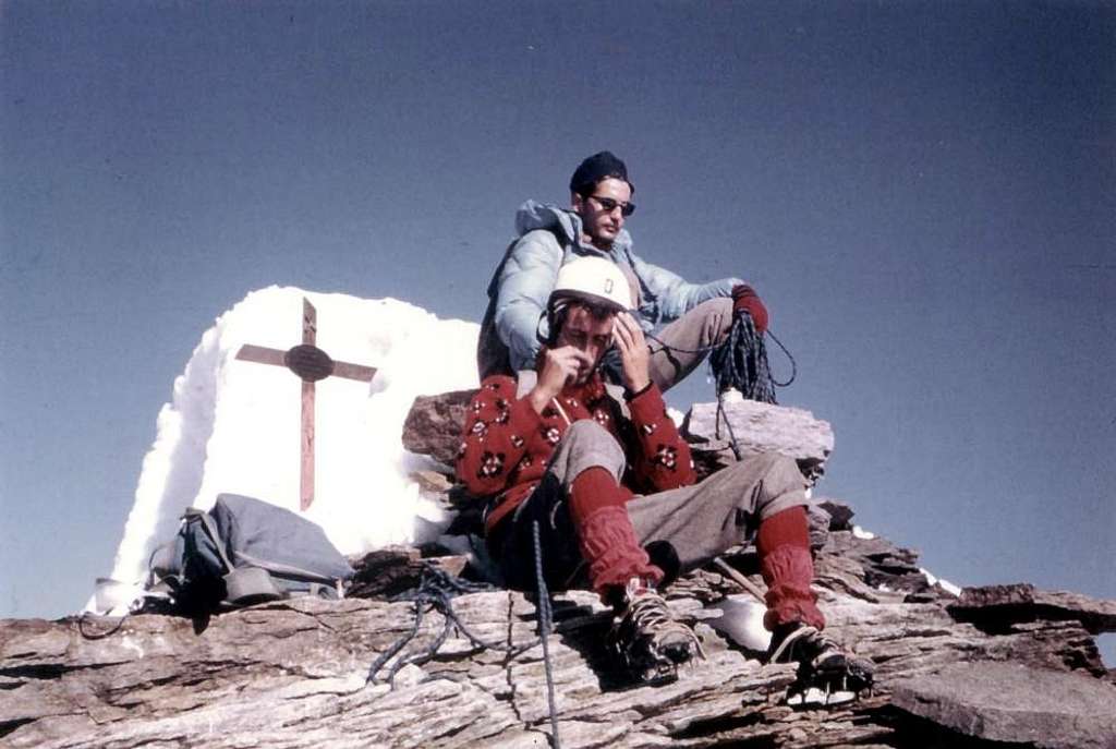 Eastern LYSKAMM (4532m) through Perazzi Ridge 1969