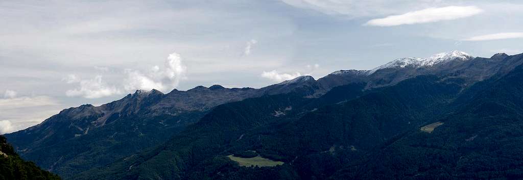 Naturnser Hochwart / Guardia Alta di Naturno and Rontscher Berg / Monte dei Romici