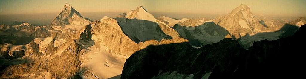 Panoramic view of Matterhorn