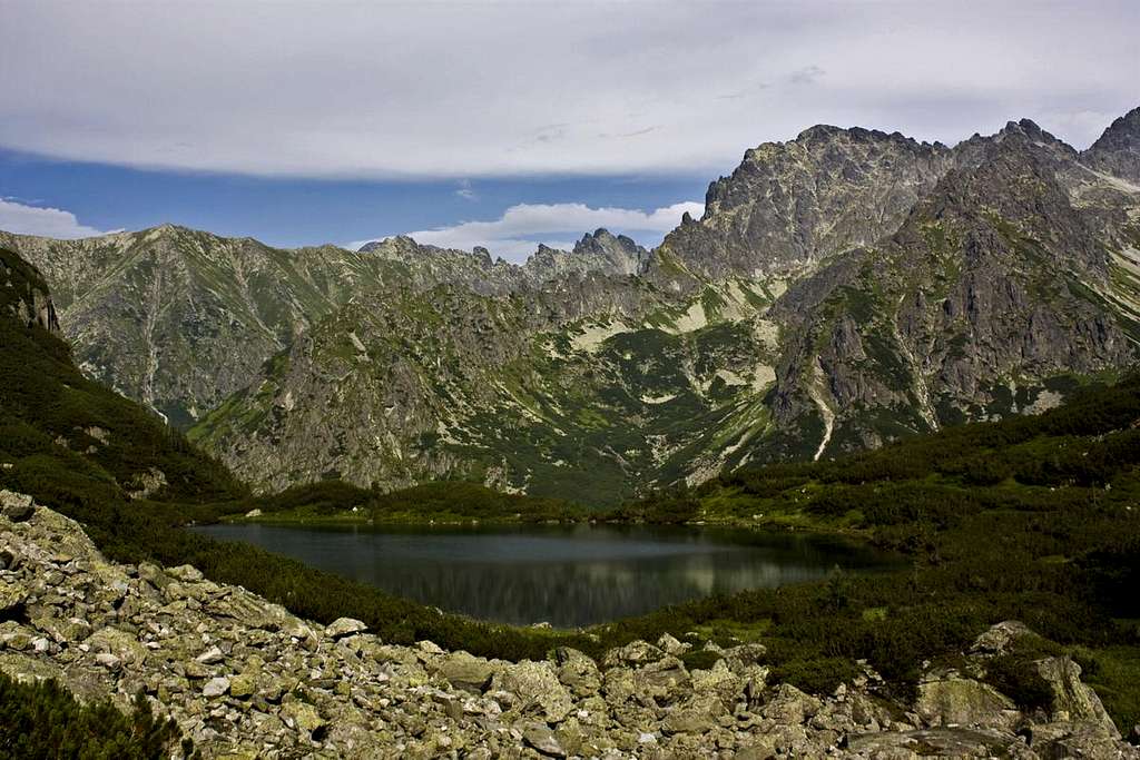 Tazke Pleso after the storm