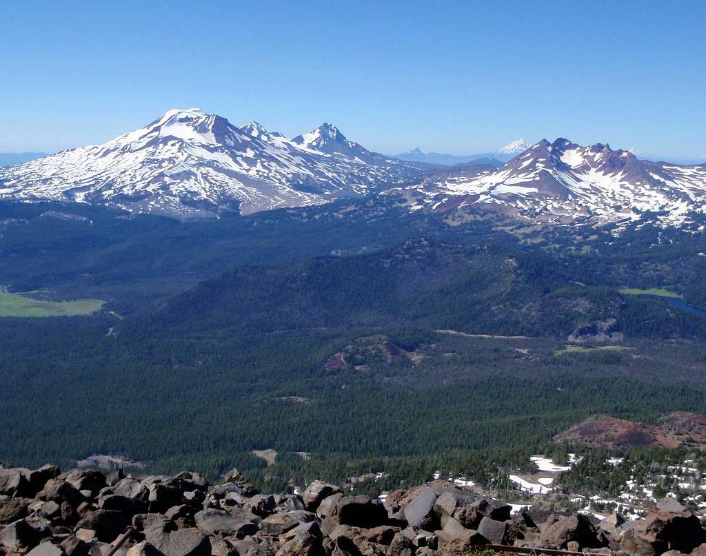 Mount Bachelor Summit View