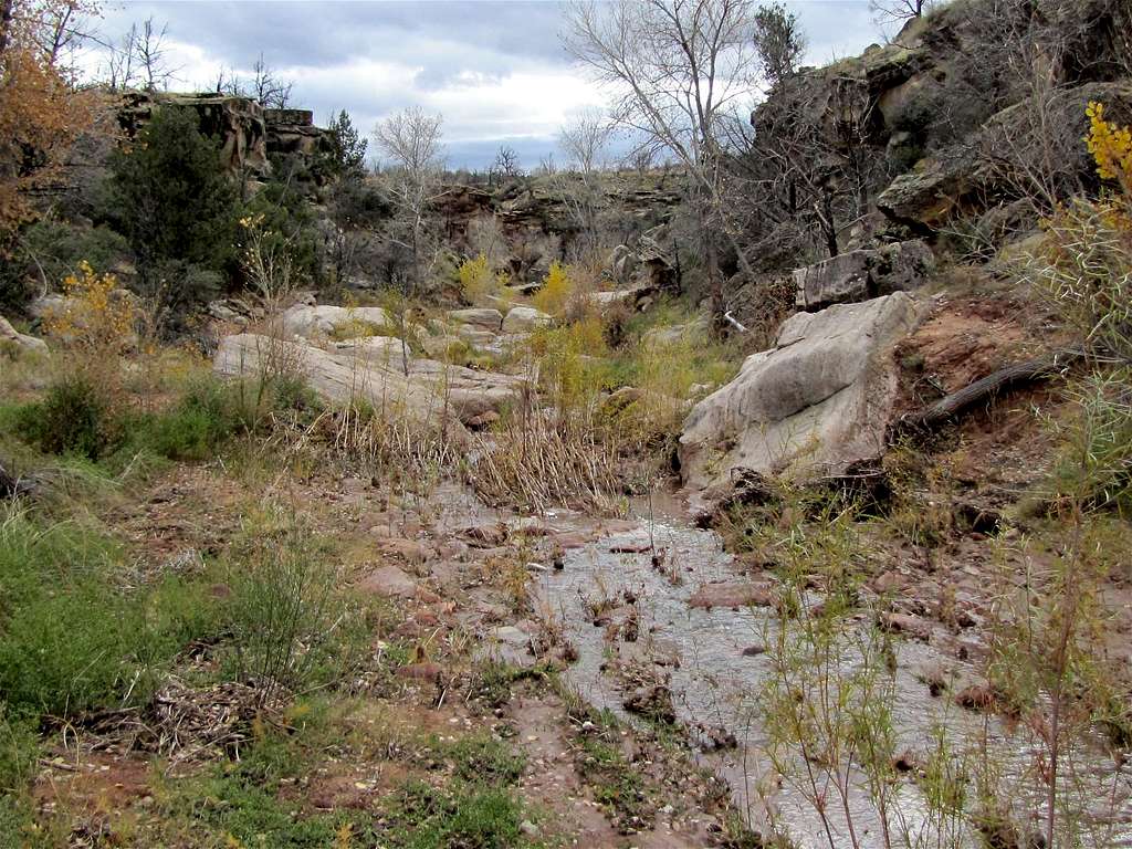 In the Small Canyon