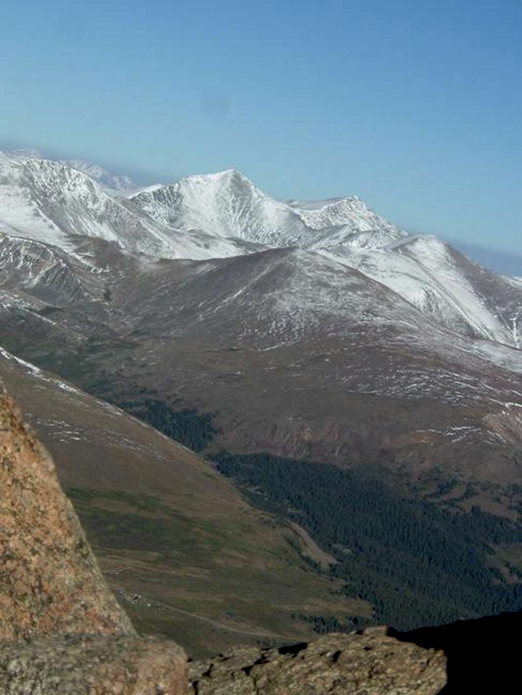 Grays Peak and Torreys Peak,...