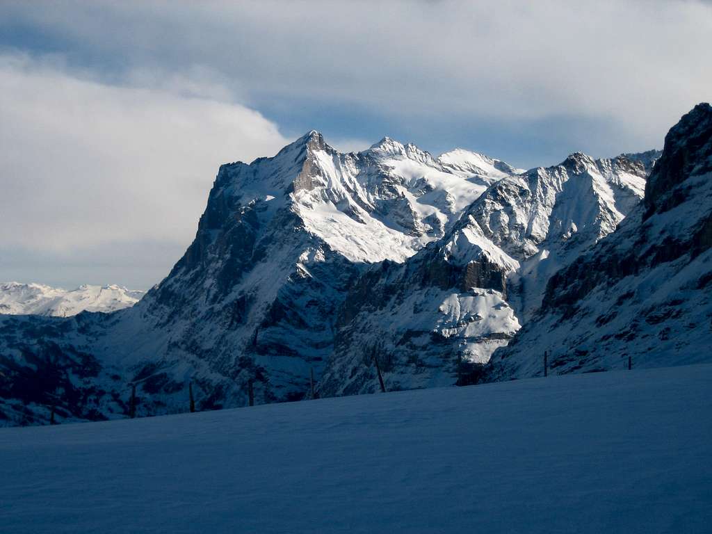 The Wetterhorn from Kleine Scheidegg