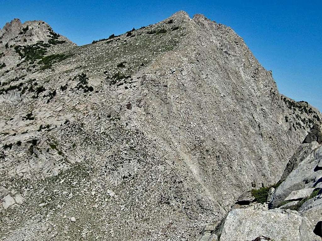 Lone Peak from Bighorn Peak