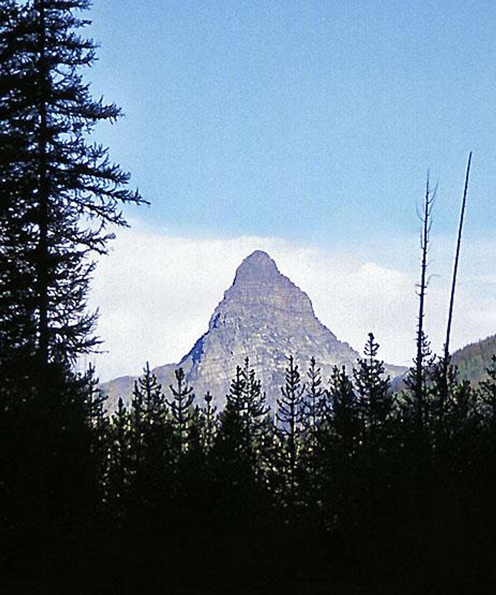 Mount Saint Nicholas from the west.