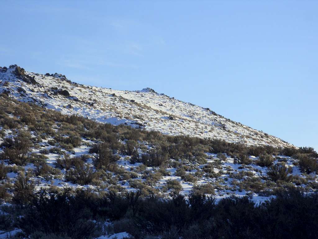 The south summit of the Steamboat Hills