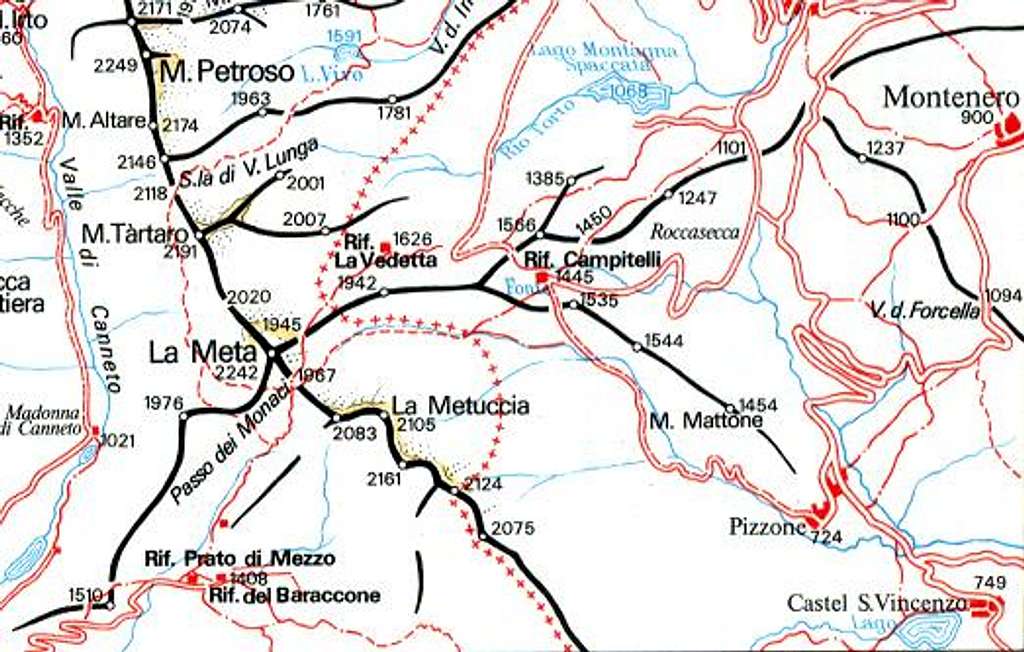 The map of Meta-Petroso group...