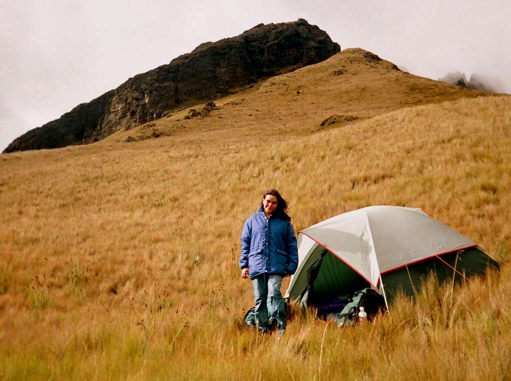 Imbabura Camp site.