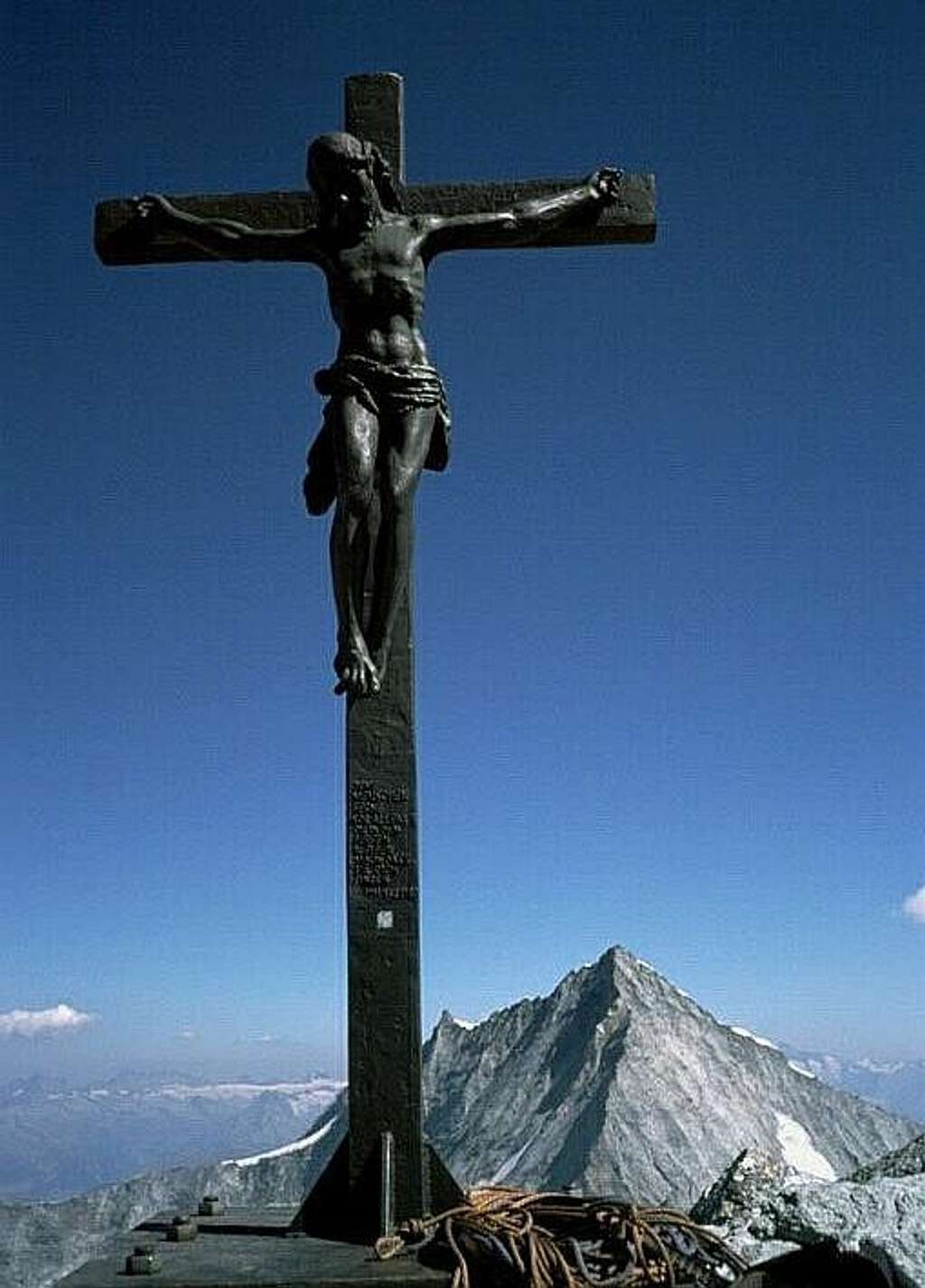 Summit-crucifix on Zinalrothorn