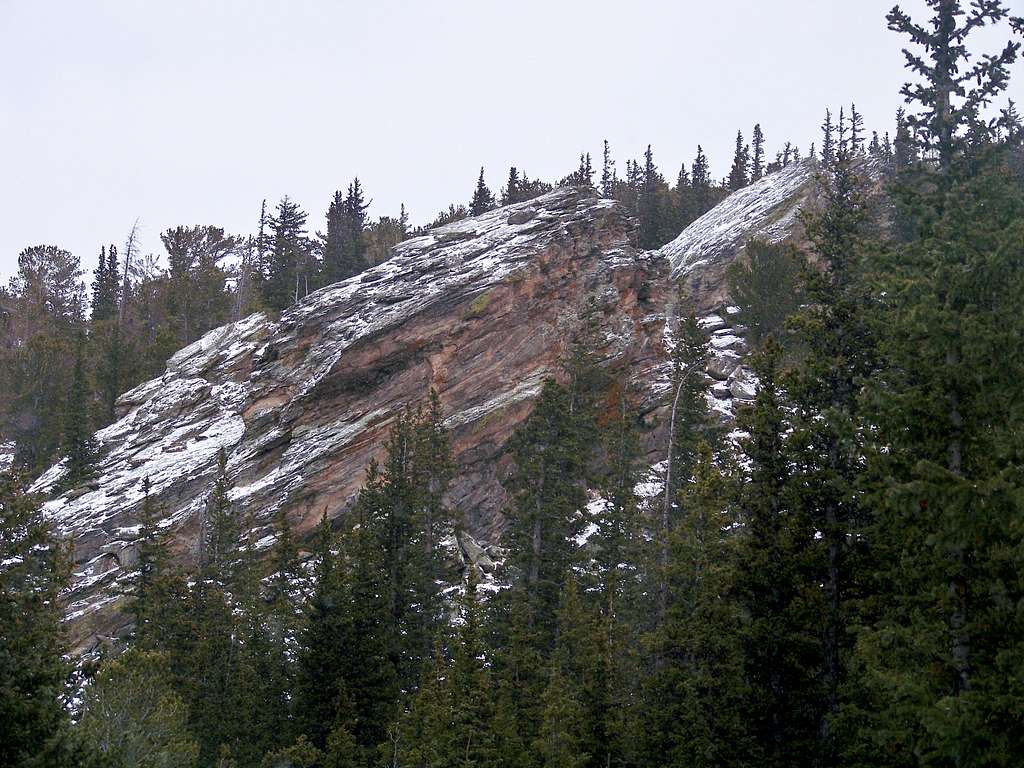 Northern slopes outcrops