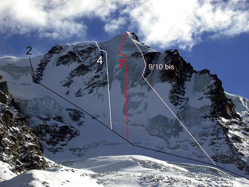 Gran Paradiso All Northern Routes 