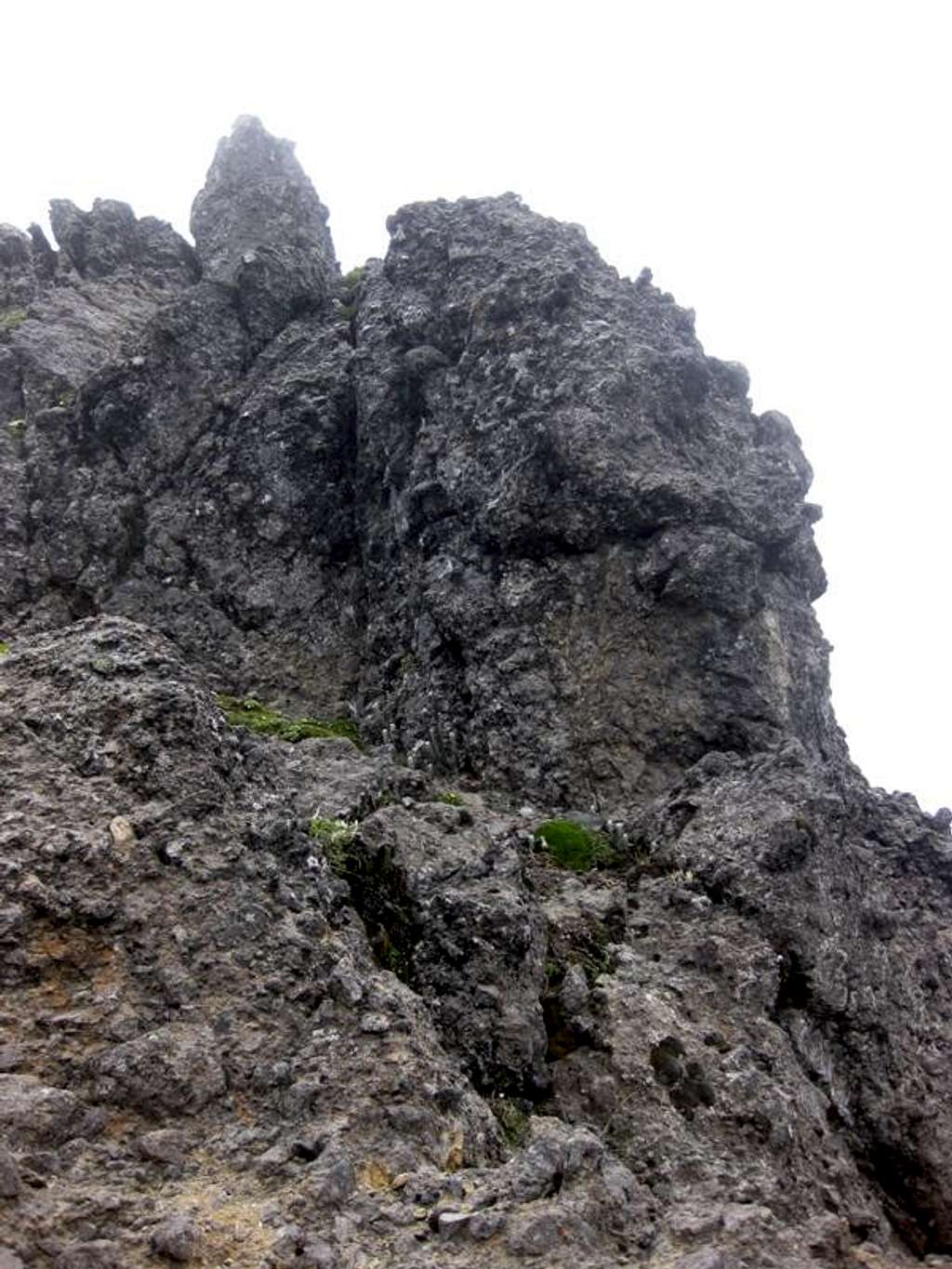 Rucu Pichincha ridge detail