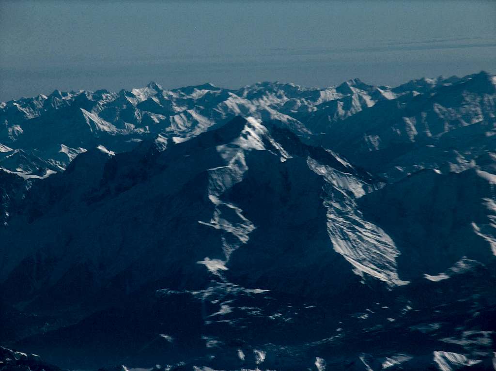 Mont Blanc zoomed
