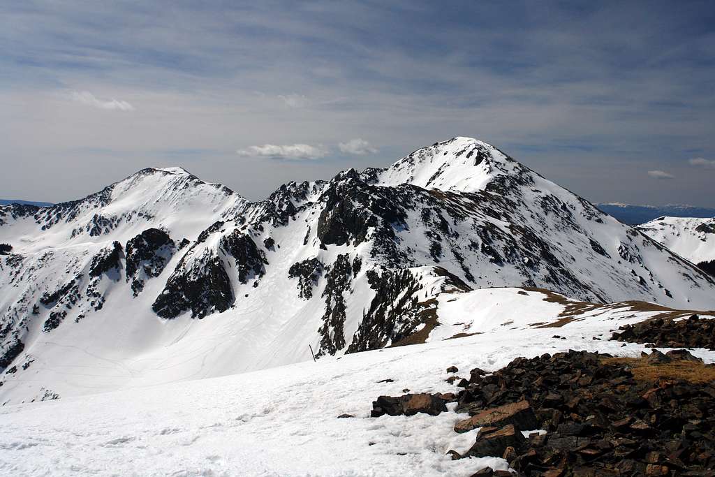 North Ridge of Lake Fork Peak