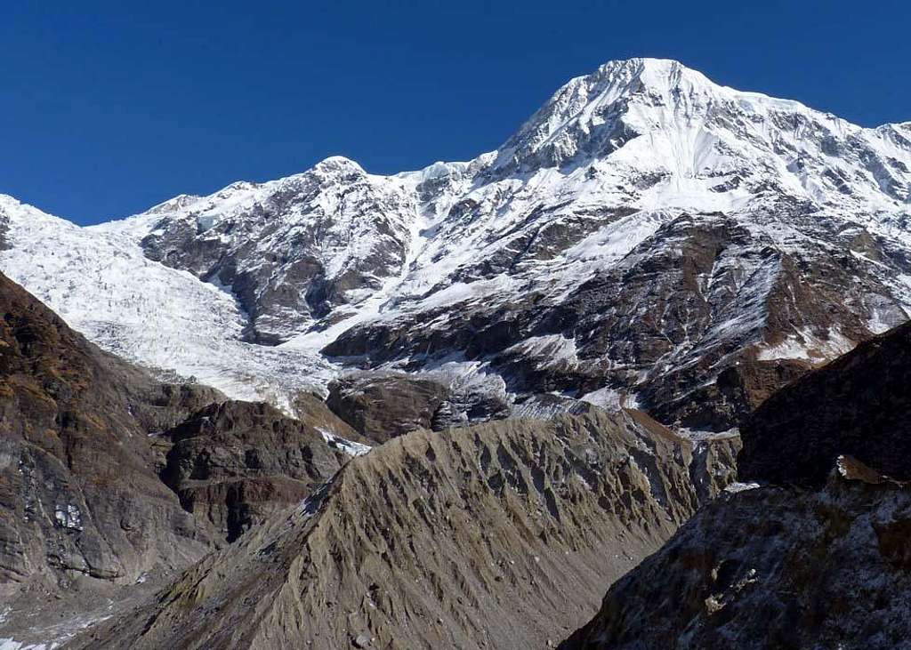 The Pindari glacier and Changuch