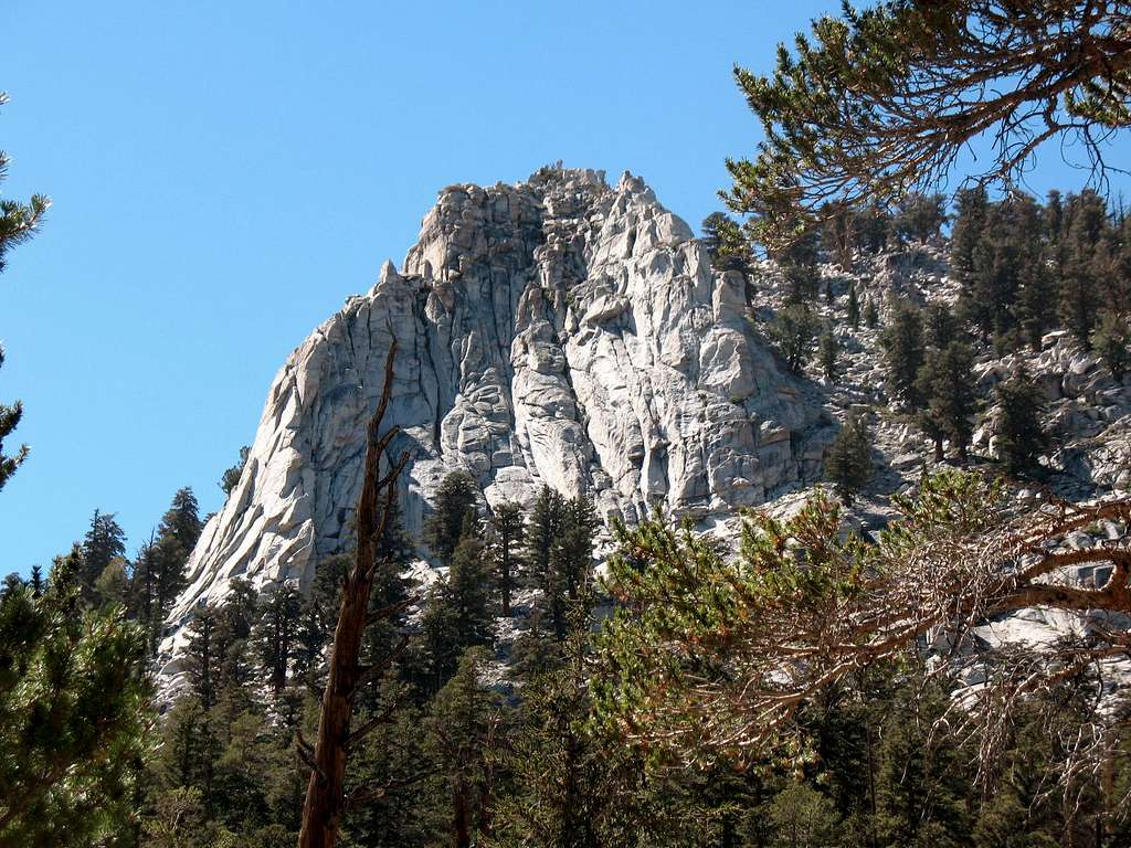 View Of Golden Trout Crag  From The East
