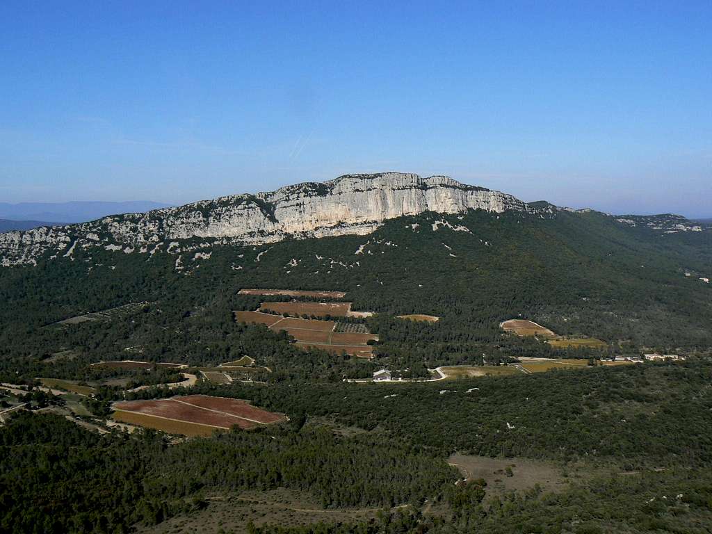 Cliffs of L'Hertus, neighbour of Pic Saint-Loup