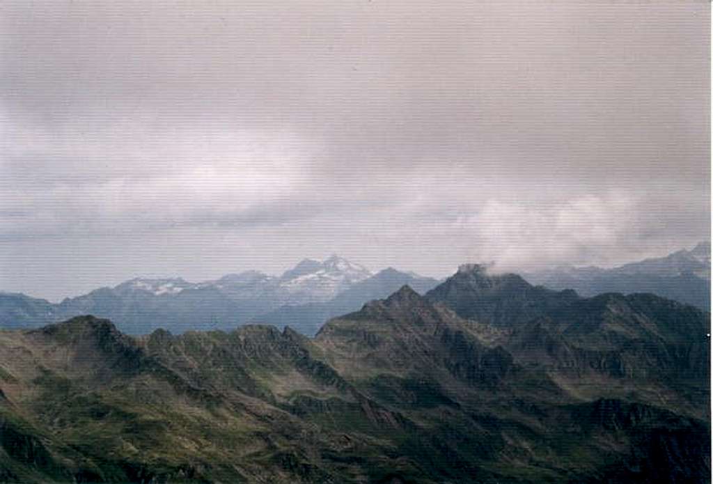 Summit view toward Polinik...