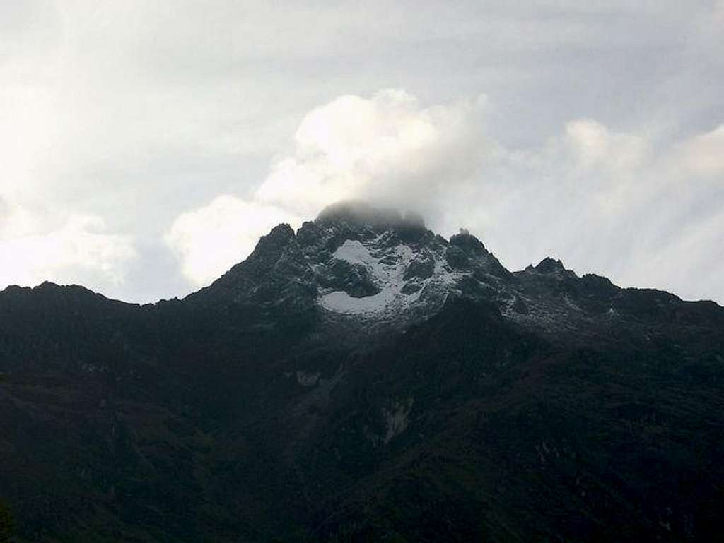 Pico Bolivar - north face
