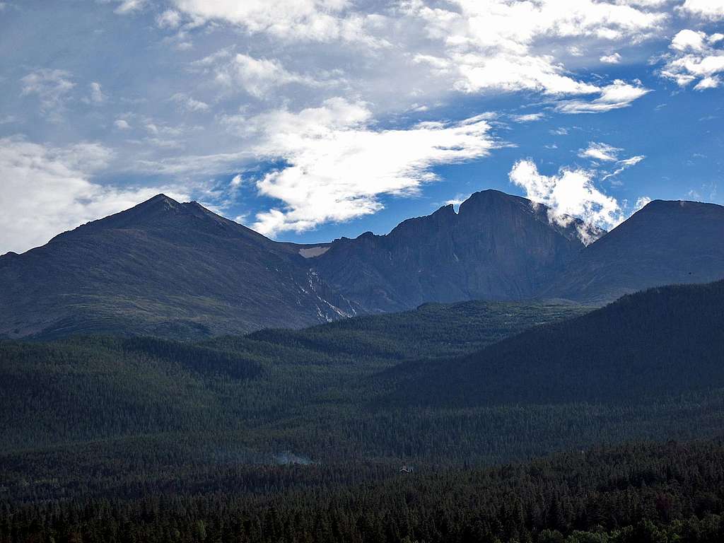 Longs Peak and Mt. Meeker
