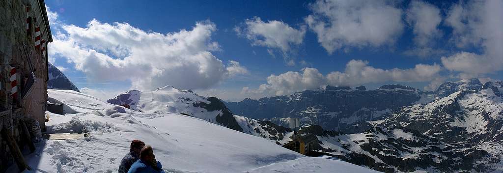 Panorama from Tierbergli Hut