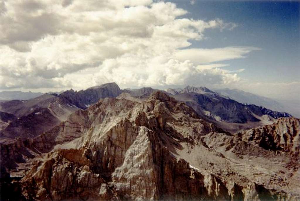 View from summit to the north.