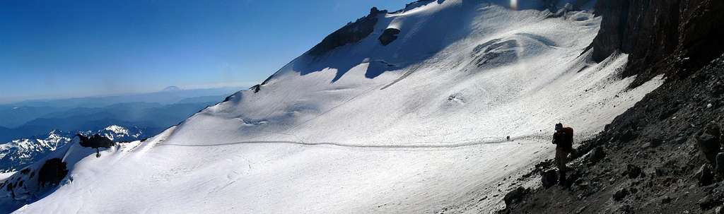 Cowlitz Glacier Panorama