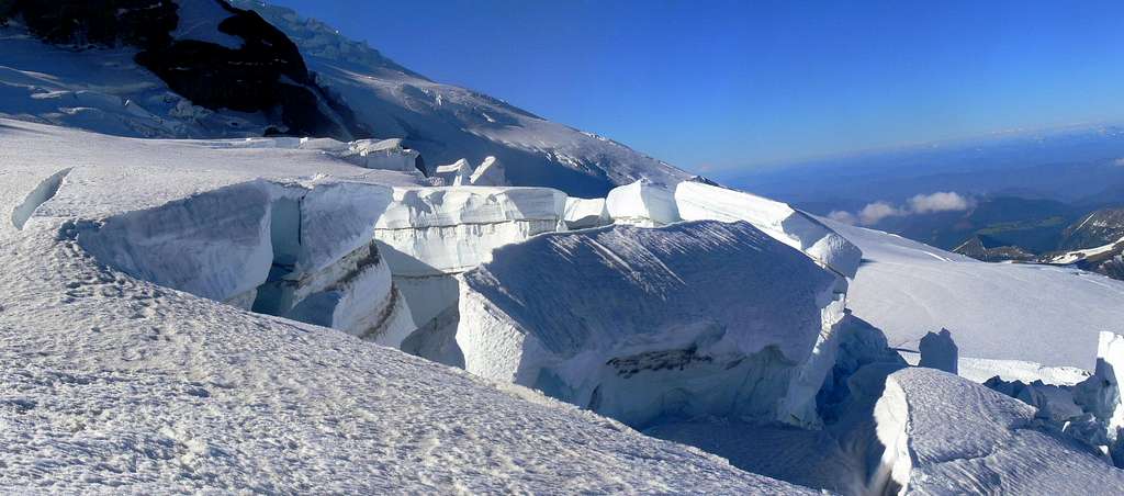 Ingraham Camp Crevasse Field