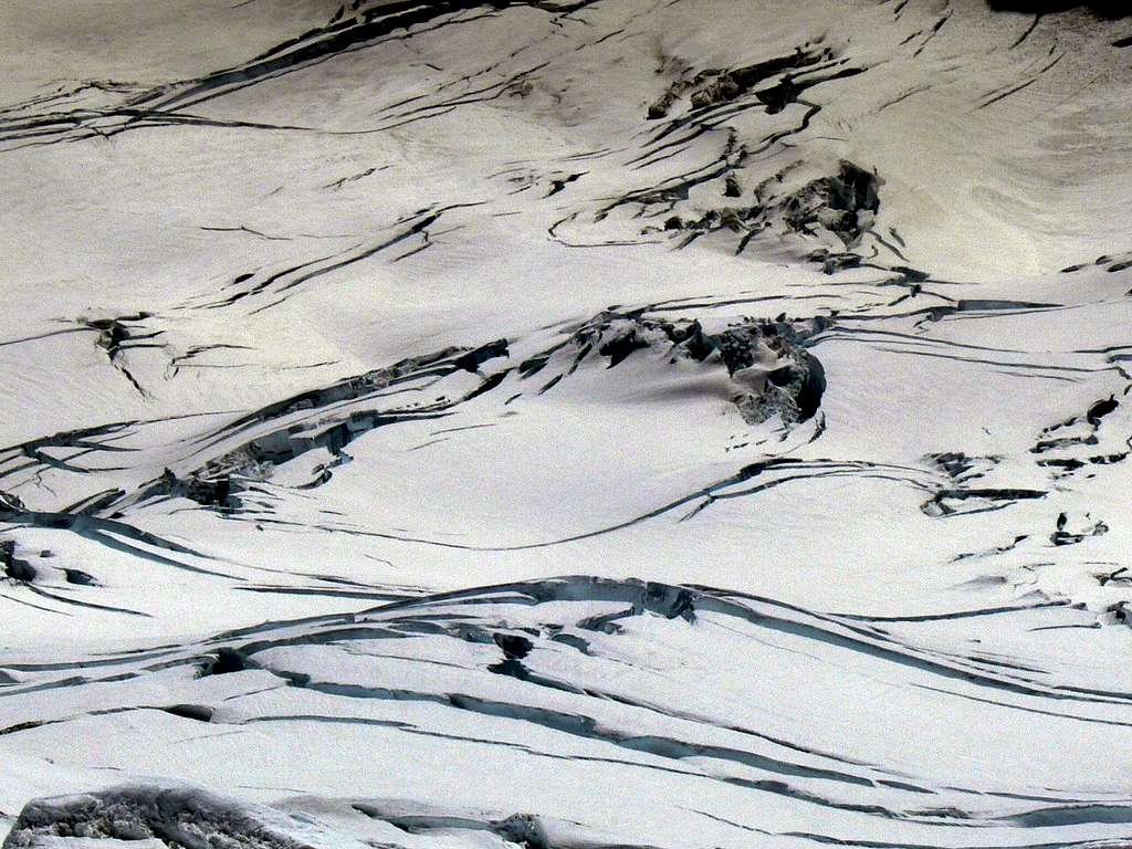 Emmons Glacier Below