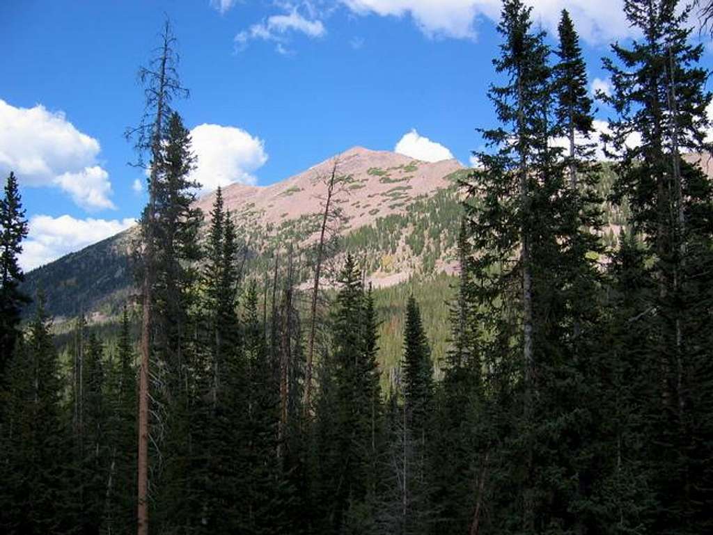 Kletting Peak as viewed from...