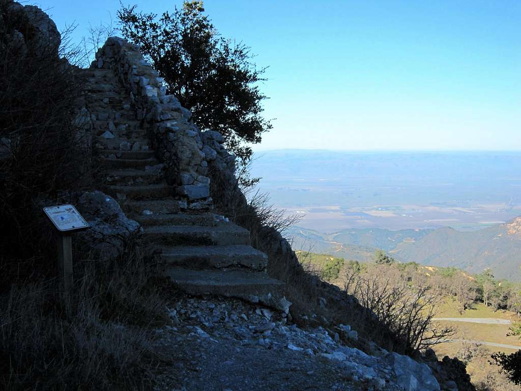 Summit Stairs on Fremont Peak