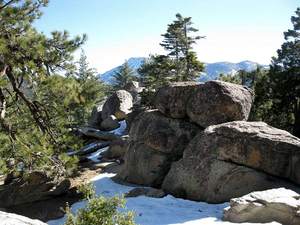 Boulders on Black Mountain