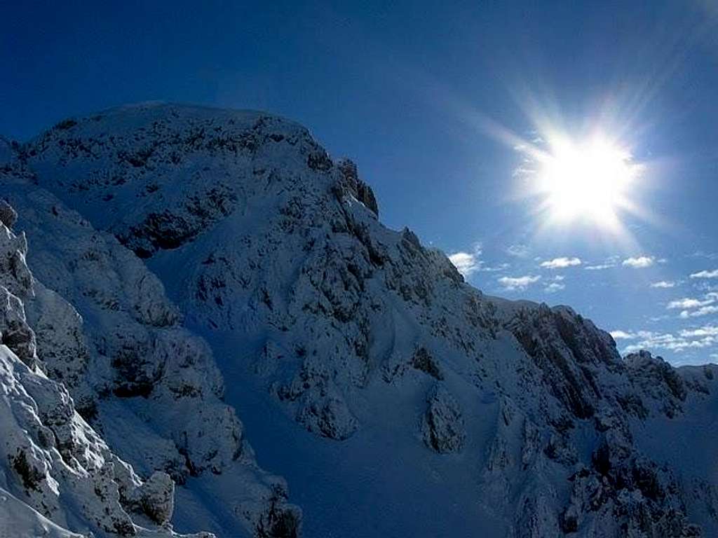 Begunjščica summit (2.060 mtrs)