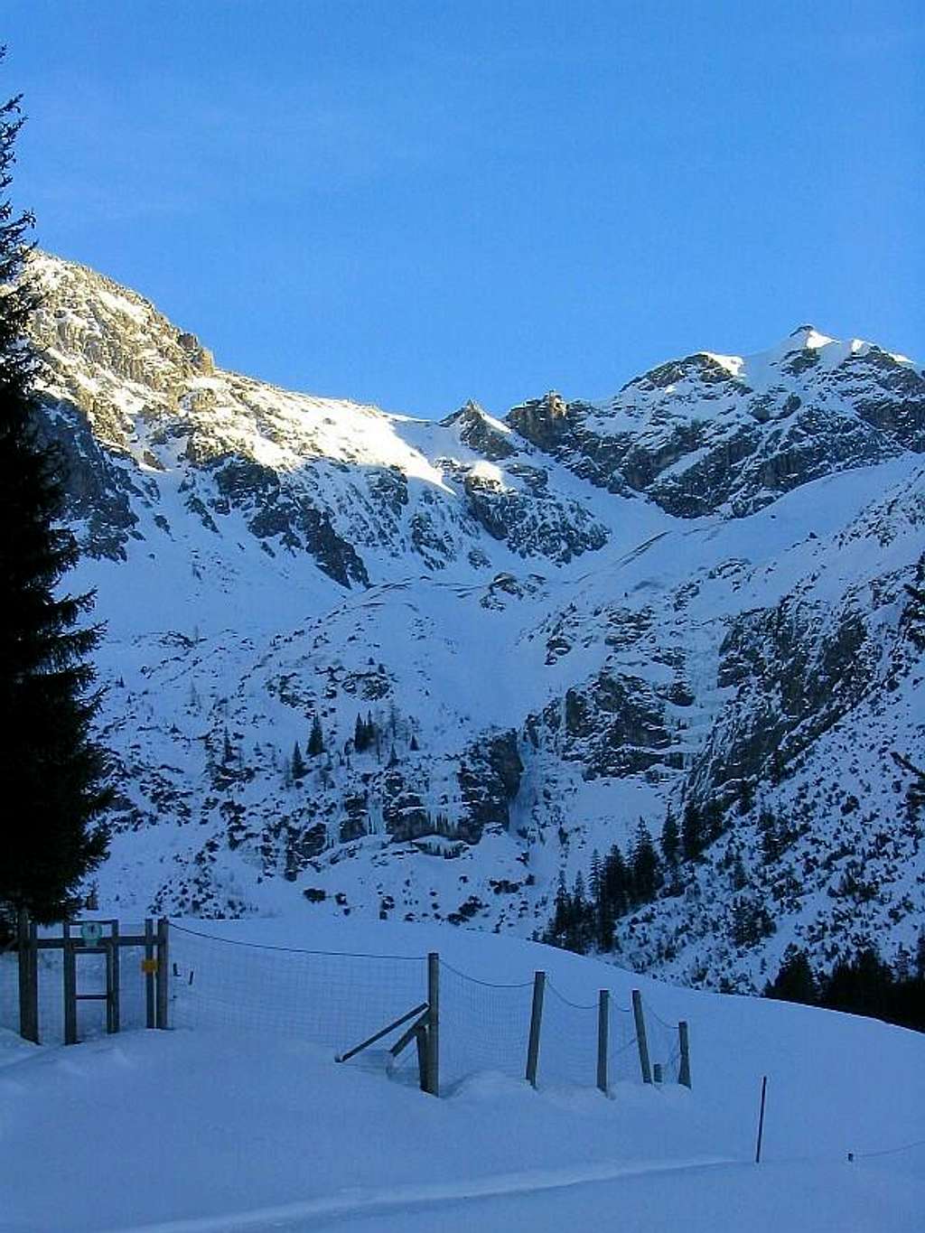 View back towards Mindelheimer Klettersteig