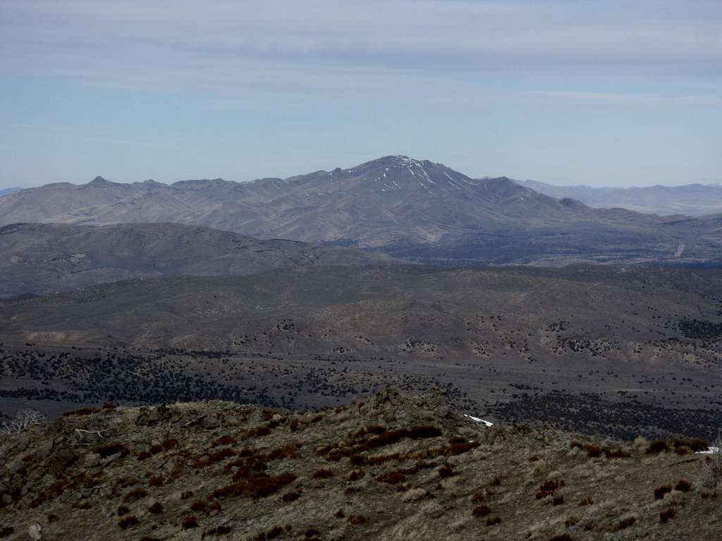 State Line Peak from the summit of Freds Mountain