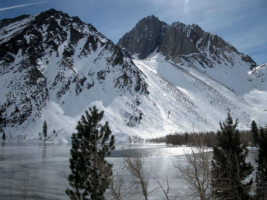 Convict Lake and Mount Morrison